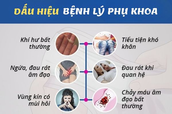 Cần đi khám ngay nếu có các dấu hiệu phụ khoa bất thường